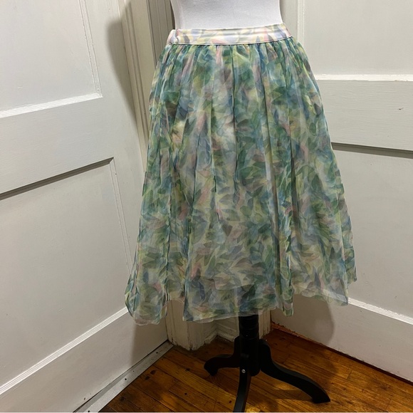 Disney Cinderella LC Lauren Conrad Pastel A-Line Skirt size XS - Picture 1 of 11